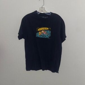 Santa Cruz x Killer Acid black graphic tee limited edition short sleeve shirt